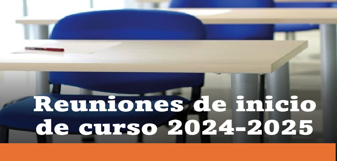 Reuniones de inicio de curso : tutores y familias